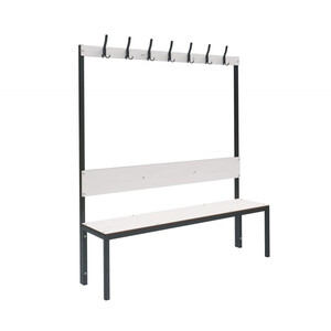 Скамейка с вешалкой для раздевалок «Фортран»