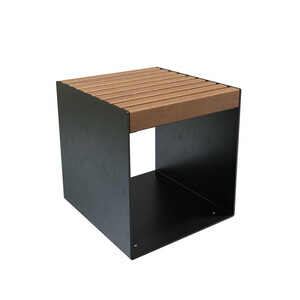 Сиденье стальное «Энигма» без спинки