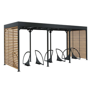 Велопарковка с навесом «Пастораль»