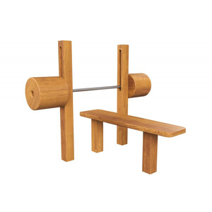 Тренажер для жима лежа WOOD&SPORT «Салоники»