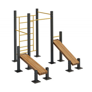Спортивный комплекс для воркаута «Фристайл-1» (8,3 м2)
