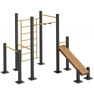 Спортивный комплекс для занятий воркаутом «Фристайл-2» (8,5 м2)