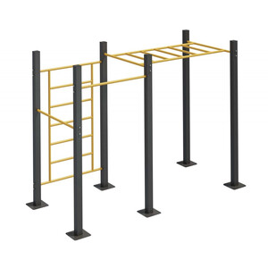 Спортивный комплекс для занятий воркаутом «Фристайл-4» (4,85 м2)