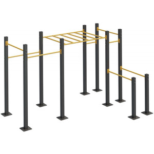 Спортивный комплекс для воркаута «Фристайл-5» (6,3 м2)