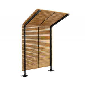 Навес «Кайлас» одинарный закрытый