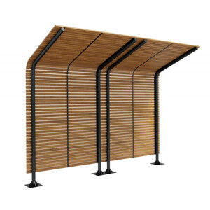 Навес «Кайлас» двойной закрытый