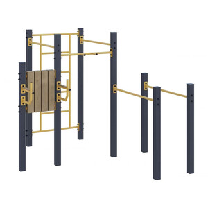 Спортивный комплекс для занятий воркаутом «Фристайл-10» (7 м2)