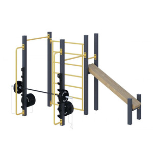 Уличный комплекс для воркаута «Фитнес-3» (6,9 м2)