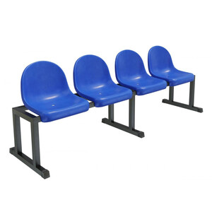 Трибуна однорядная мобильная на 4 места «Сингл-4»