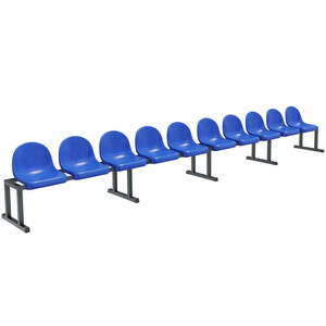 Трибуна однорядная мобильная на 10 мест «Сингл-10»