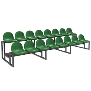 Трибуна двухрядная на 16 мест «Дабл-16»