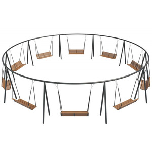 Качели садово-парковые «Миасс Раунд»