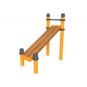 Воркаут «Скамья наклонная для пресса Лидер»