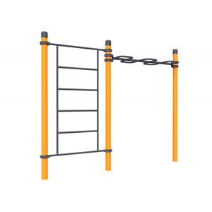 Воркаут «Шведская стенка и рукоход зигзаг Гермес»