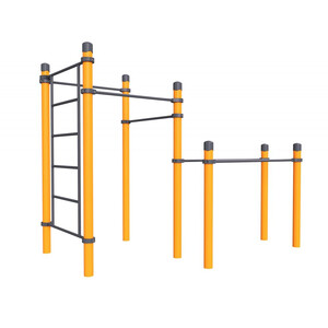 Воркаут «Комплекс 3 турника, шведская стенка, брусья Норд»