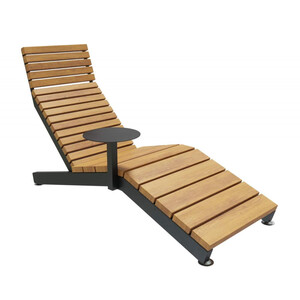 Лежак «Городской» со столиком