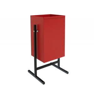 Урна стальная «Омега» квадратная