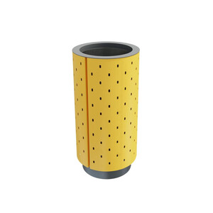 Урна стальная «Стеллар» круглая