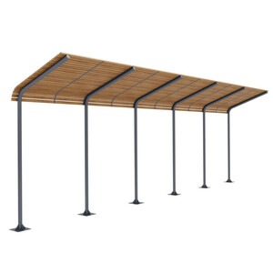 Навес «Кайлас» открытый любой размер от 1 метра