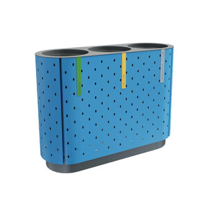 Урна стальная для раздельного сбора мусора «Стеллар»