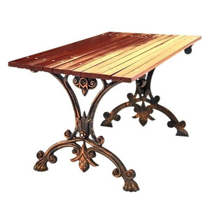 Чугунный стол «Аллея»