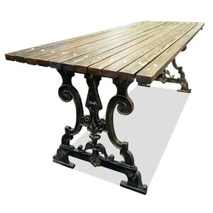 Стол садовый чугунный «Ампир»