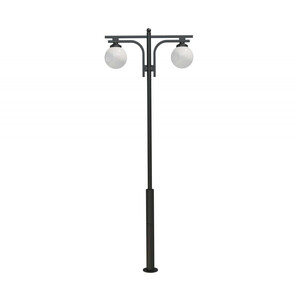 Стальной фонарный столб Т-03-2 со светильниками