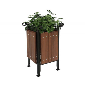 Вазон садово-парковый «Топаз» 445x445x775 мм