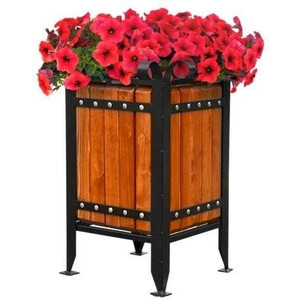 Вазон садово-парковый «Сириус» 385x385x775 мм