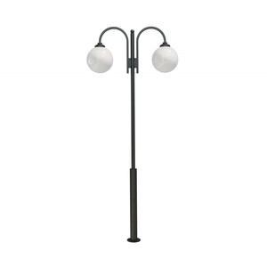 Стальной фонарный столб Т-05-2 со светильником