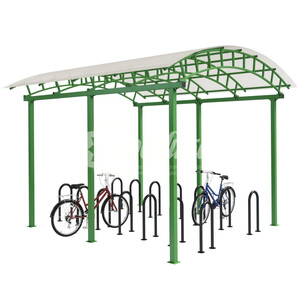 Велопарковка с навесом Velo-12