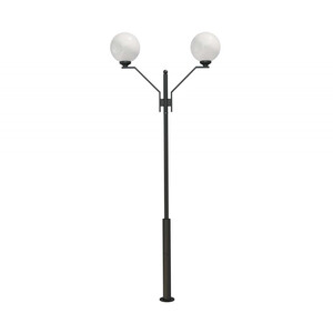 Стальной фонарный столб Т-08-2 со светильниками