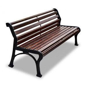 Скамейка чугунная «Ретро стиль» без подлокотников